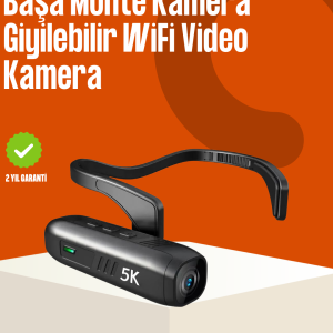 WiFi Bağlantılı Geniş Açılı Spor Kamerası