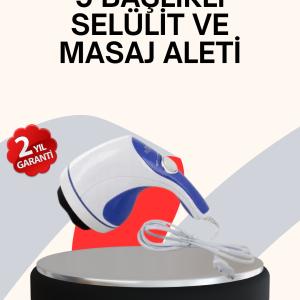 Taşınabilir Elektrikli Masaj Cihazı – Selülit ve Yağ Karşıtı
