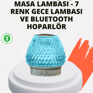 15 Metre Çekim Mesafeli Şarjlı Işıklı Hoparlör