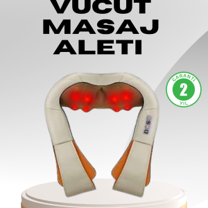 Ovmalı Kas Gevşetici Masaj Cihazı – Boyun, Omuz ve Sırt İçin Derin Etki