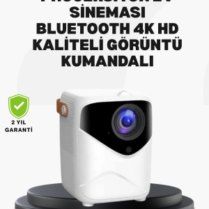 50 inç TV Deneyimli Projektör – Yakın Mesafede Geniş Görüntü
