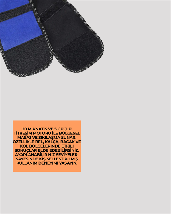20 Mıknatıslı Gelişmiş Zayıflama Kemeri – Kas Gevşetici ve Selülit Azaltıcı Etki - Görsel 4