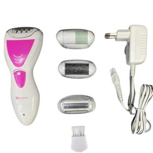 4 Başlıklı Lazer Öncesi Kısaltma Epilasyon Aleti Epilatör Çok Amaçlı