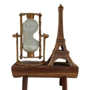 Paris Eyfel Kulesi Hediyelik Eyfel Retro Kum Saati Dekoratif Eşya