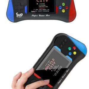 3.5 İnç 500 Klasik Retro Oyun Yüklü Kollu Oyun Konsolu