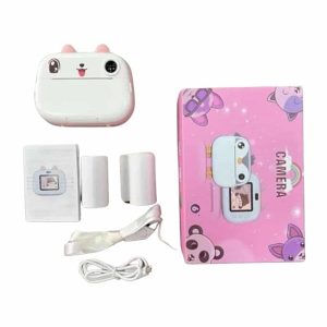 Dijital HD Video Kamera Çocuk Fotoğraf Makinesi  Anlık Termal Rulo