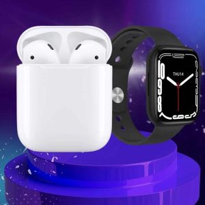 2025 Model Akıllı Saat ve 2.Nesil TWS Bluetooth Kulaklık ANC Özelliği Amoled Ekran