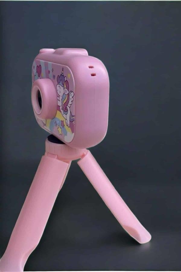 Ayaklı Mini Fotoğraf Makinesi Çocuk Için Eğitici Video Kamera - Görsel 5