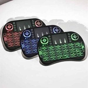 USB Bağlantılı Mini Q Klavye Işıklı Tüm Cihazlara Uyumlu