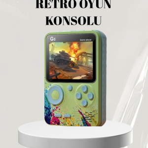 3 İnç Renkli Ekranlı Taşınabilir El Konsolu – G5 Modeli