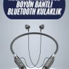 120 Saat Bluetooth Kulaklık Kablolu Boyun Askılı SD Kart Girişli ANC Özellikli