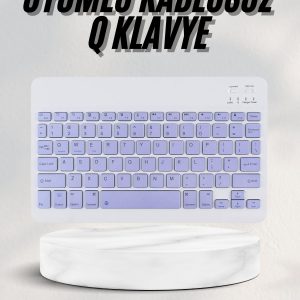 Android ve İOS Uyumlu Bluetooth Kablosuz Türkçe Q Klavye Renkli