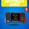 3.5 İnç 500 Klasik Retro Oyun Yüklü Kollu Oyun Konsolu