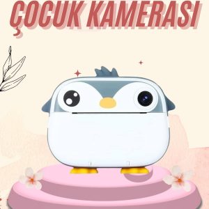 Dijital HD Video Kamera Çocuk Fotoğraf Makinesi  Anlık Termal Rulo