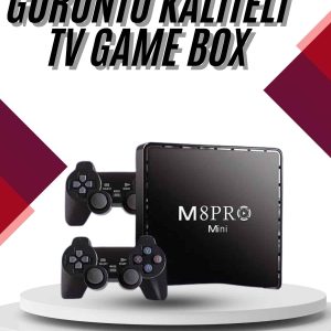 10K Ultra Hd Video Oyun Konsolu Android Tv Box 2.4g Game Stick