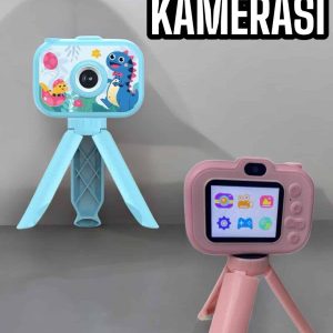 Ayaklı Mini Fotoğraf Makinesi Çocuk Için Eğitici Video Kamera