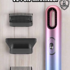 3 Başlıklı Saç Kurutma ve Fön Makinesi Sıcak Soğuk Ayarlı