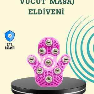 Taşınabilir Vücut Masaj Aleti – Dayanıklı Plastik + Metal Yapıyla 360° Konfor