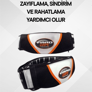 Masajlı Titreşimli İncelme Kemeri – Göbek Bölgesi Zayıflama Cihazı
