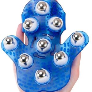 9 Bilyeli Masaj Eldiveni Giyilebilir Plastik Vücut Sıkılaştırıcı