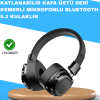 Katlanabilir Tasarımlı Taşınabilir Kablosuz Müzik Kulaklığı