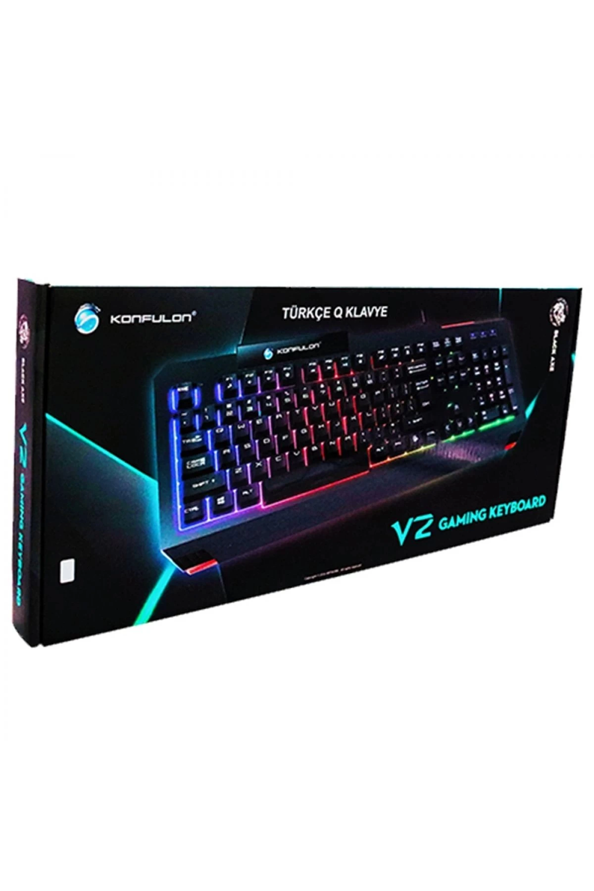 BFS V2 RGB Işıklı Türkçe Q Kablolu Gaming Klavye - Görsel 4