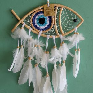 Rüya Kapanı Dream Catcher Balık Tasarımı