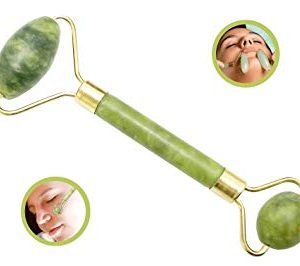 Jade Roler 2'li Yeşim Taşı Yüz Masaj Aleti