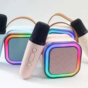 Karaoke Mikrofon Hoparlör Seti