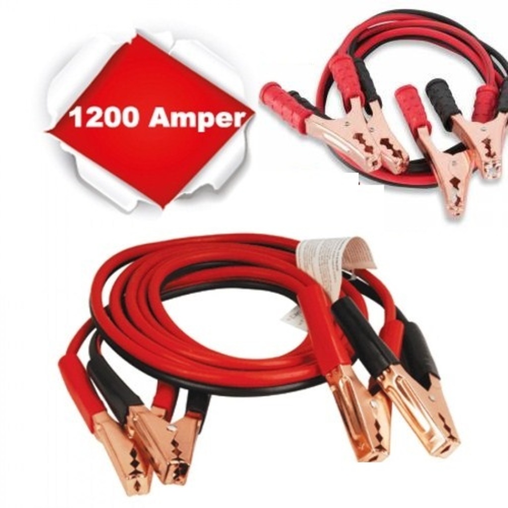 Akü Takviye Kablosu 1200 Amper (Taşıma Çantalı) (5296) - Görsel 2