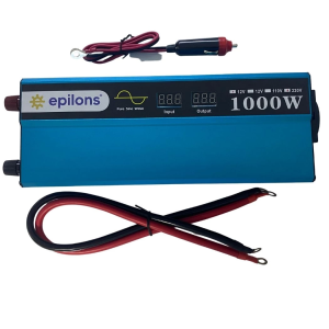 12v 1000w Tam Sinus İnverter (220v Çevirici) - Taşınabilir Güç Kaynağı