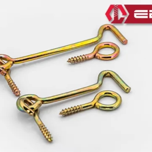 , Kapı Pencere Halkalı Çengel, Kanca Kilit 60 - 100 Adet