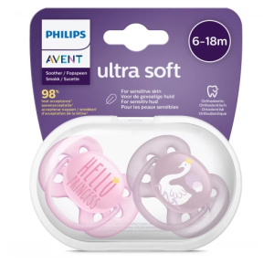 BFS     Avent Ultra Soft Emzik 6-18 Ay Kız