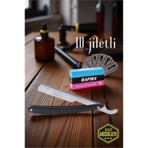 BFS Berber Usturası - 10 Jiletli Türk Tipi Berber Tıraş Usturası