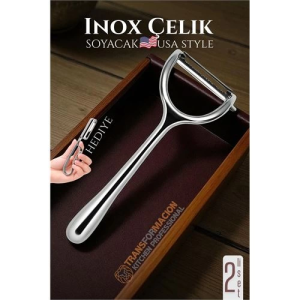 BFS Inox Soyacak - Sebze Soyacağı - Kabak Dolma Oyacağı 2 li SET