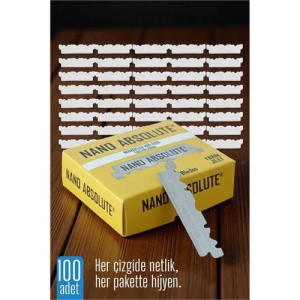 BFS 100 lü Berber Ustura Jileti - Yarım Jilet- Berber Jileti Nano Absolute