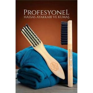 BFS Nubuk Süet Paça Fırçası - Hassas Ayakkabılar İçin Profesyonel Fırça