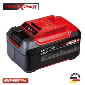 BFS Power X-Change Li-on Akü 18 Volt 5,2 Ah Plus