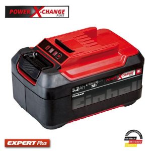 e Li-on Akü 18 Volt 5,2 Ah Plus