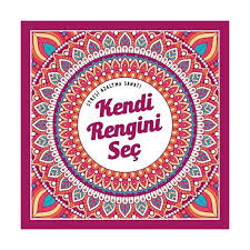 Büyükler İçin Boyama Kitap Kendi Rengini Seç