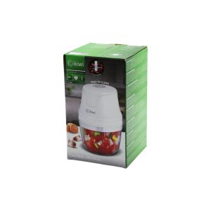 KİWİ KC-8203  USB ŞARJLI MİNİ   3 BIÇAKLI  BLENDER RONDO GIDA DOĞRAYICI  350ML=MİKA KRİSTAL HAZNE (5296)