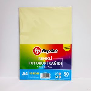 Fotokopi Kağıdı Renkli 50 Adet