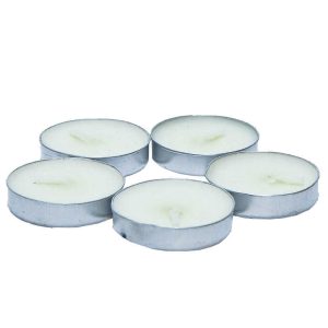 Tea Lights Beyaz Mum 5 li 1 Paket