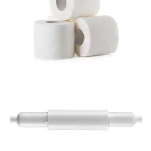 Tuvalet Kağıdı Tutucu Yaylı Makara