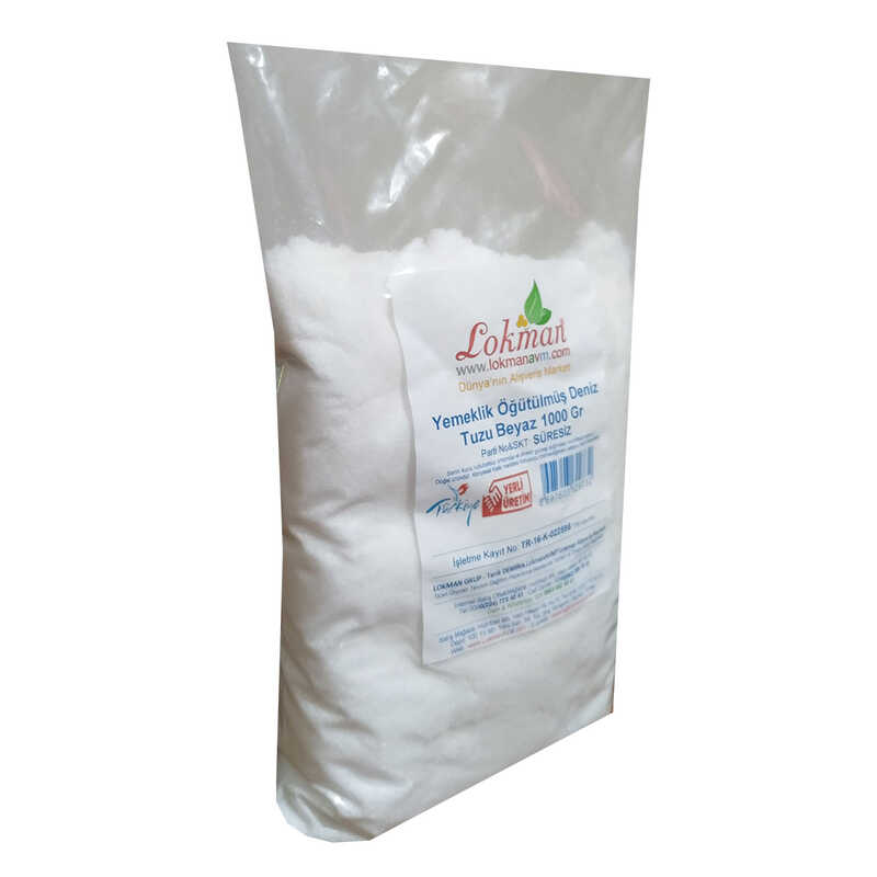 Yemeklik Öğütülmüş Deniz Tuzu Beyaz 1000 Gr - Görsel 4