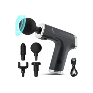 Mini Profesyonel Şarjlı Masaj Aleti 4 Başlıklı KH-800 (5296)