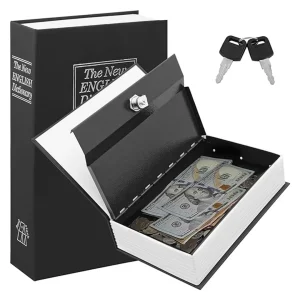 Kitap Görünümlü Metal Kasa Kumbara Tipi (5296)