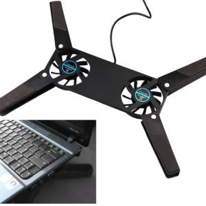 Katlanabilir Laptop Soğutucu 2 fanlı (5296)