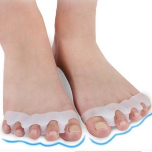 5 Parmak Ayıran Geçmeli Makara Beyaz Renk (5296)