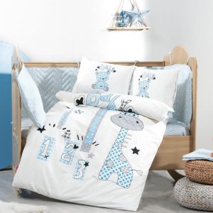 Buddy Mavi Poplin Bebek Nev Takımı